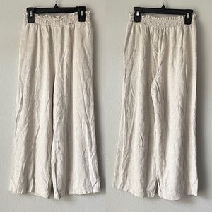 CONSIGNING 4/15 PRINCESS POLLY linen blend pull on pant | 4